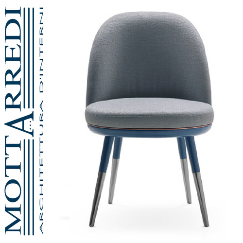 Sedia legno rivestita - in,