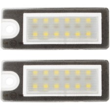 2x LUCE LUCI TARGA POSTERIORE