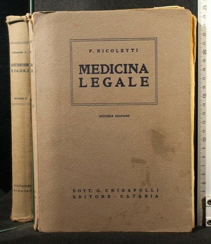 Medicina legale nicoletti - medicina,