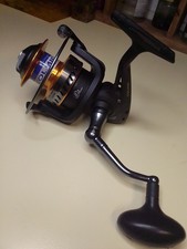 Mulinello da pesca Hicon 7000 Surfcasting Storione Mare Siluro Ottimo 