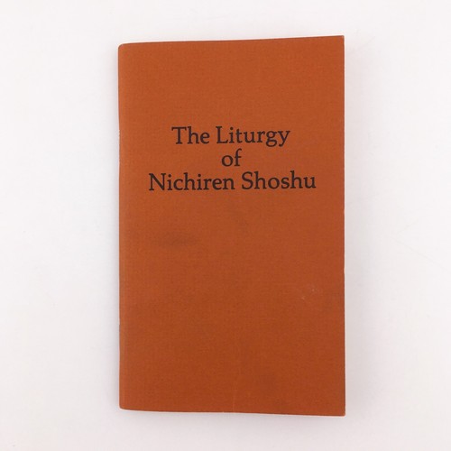 The liturgy nichiren shoshu - liturgy, of