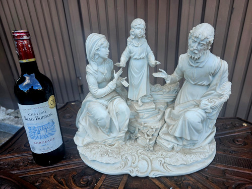Gruppo statua sacra - statua,
