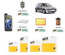 Kit Tagliando per Opel Corsa C 1.2 55 59 Kw + 4 Litri Olio Opel 10w40