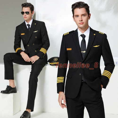 Costume uomo aereo capitano - uomo,