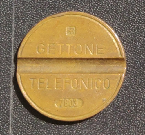 Gettone telefonico italiano - gettone,