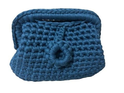 Borsa uncinetto fatta mano - borsa, a