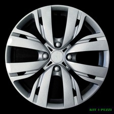 SET 4 COPRICERCHI COPPA RUOTA COPRIRUOTA BORCHIE PER PEUGEOT 208 R15 S/LOGO