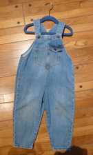 Salopette jeans denim bambino