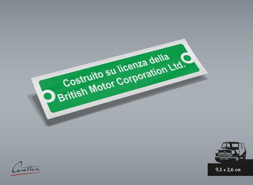 Adesivo costruito licenza - adesivo, su