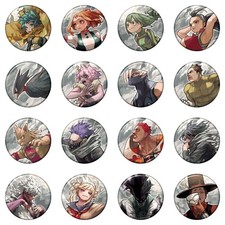 My Hero Academia Exhibition Can Badge Eroi vs Cattivi Casuale 1/16 Giappone