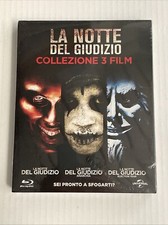 LA NOTTE DEL GIUDIZIO - collezione 3 film - cofanetto blu ray - nuovo