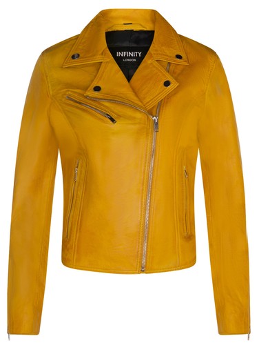 Donna pelle biker - biker, giacca