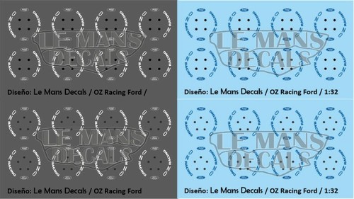 Decals llantas racing ford - llantas,