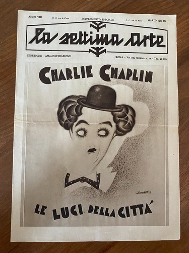 Rivista settima arte 1931 - rivista, arte,1931