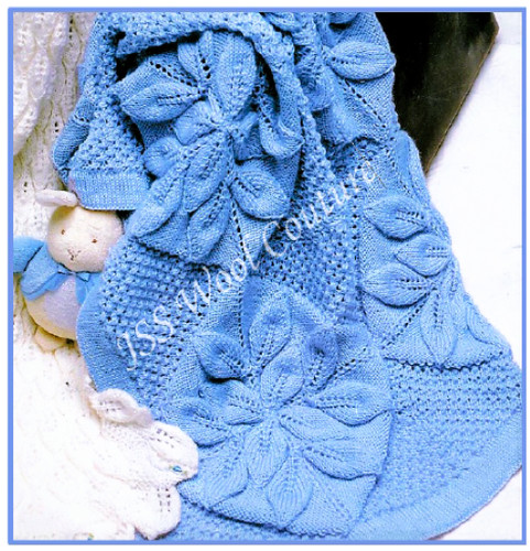Coperta modello maglia lettino