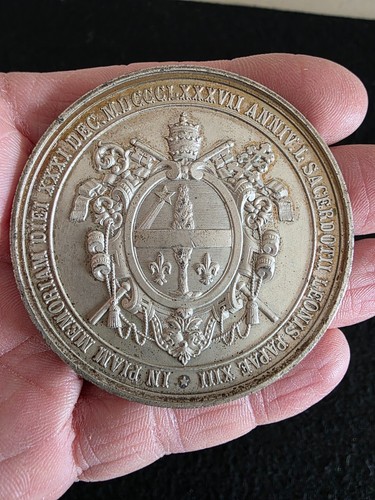 Medaglia leone xiii bronzo - xiii, in