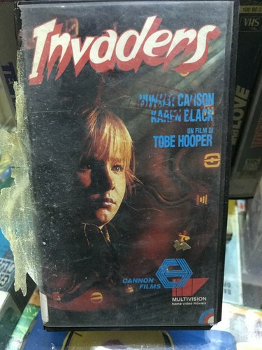 Vhs invaders rarissima tob - invaders, rarissima!