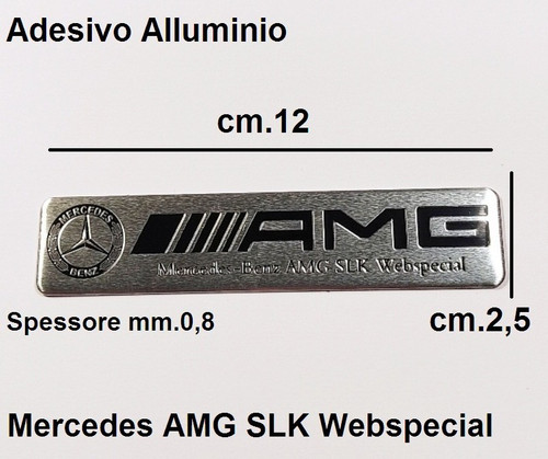 Adesivo mercedes amg slk - amg,