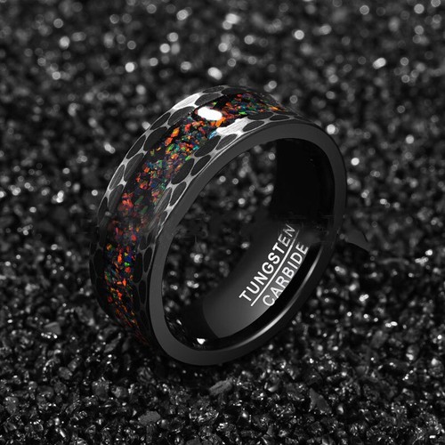 Anello uomo tungsteno - anello,