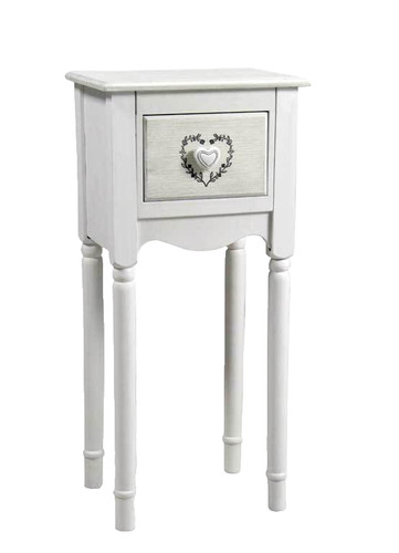 Comodino cassetti shabby - comodino,
