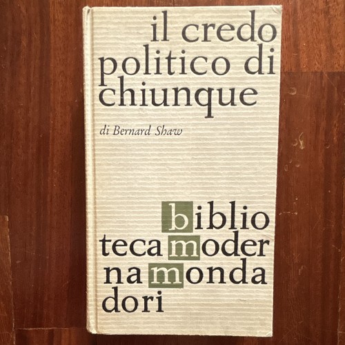 Bernard shaw il credo - –,