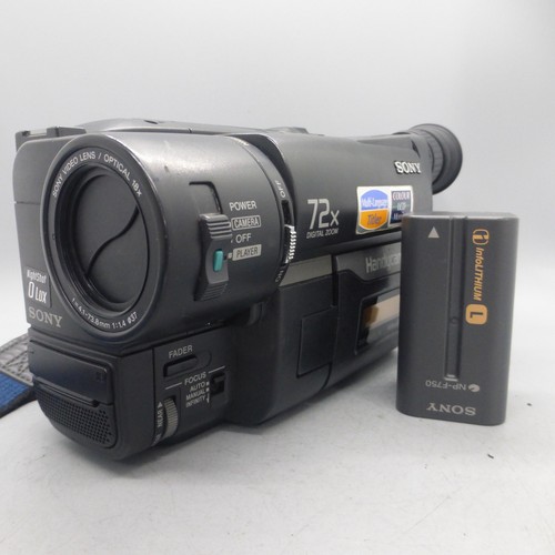 Sony handycam ccd trv27e - sony,