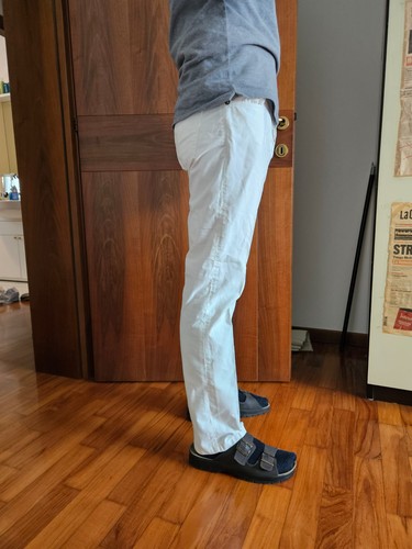 Pantalone estivo bianco jacob - estivo,