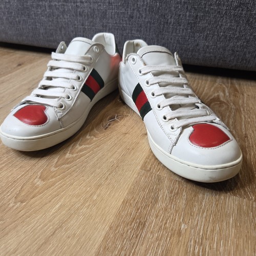 Gucci ace heart sneakers - heart,