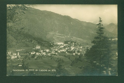 Pieve cadore panorama - pieve,