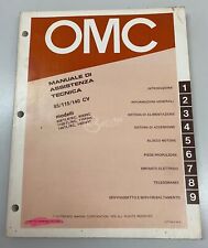 Manuale assistenza cod. 8006167 per motori fuoribordo OMC 85/115/140 HP 2T