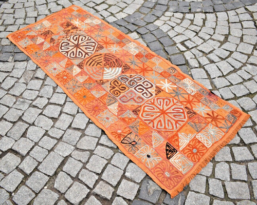 Corridore arancione kilim - arancione, 30"