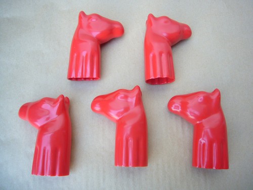 Testa cavallo plastica - di,