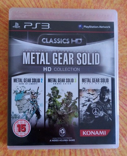 Metal gear solid collection - solid, hd