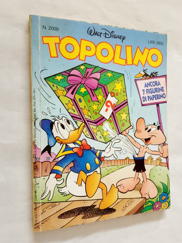 Topolino 2009 con figurine - topolino,