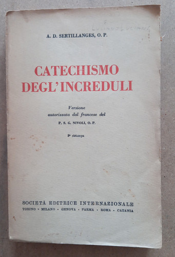 Libro religione catechismo - religione,