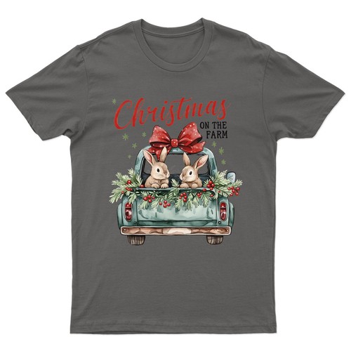 Shirt natale fattoria - t-shirt,