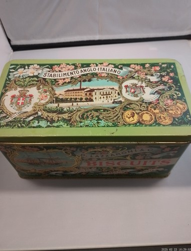 Scatola latta biscotti - scatola,