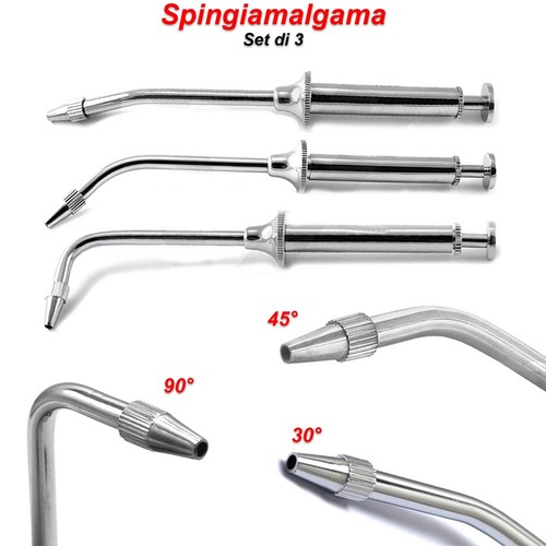 Dentale spingiamalgama siringa - dentale,