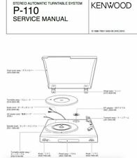 KENWOOD P-110 Schematic