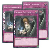 3x LACRIMA GRAZIOSA • (Graceful Tear) • Comune • MP17 IT045 • 1Ed • YUGIOH!