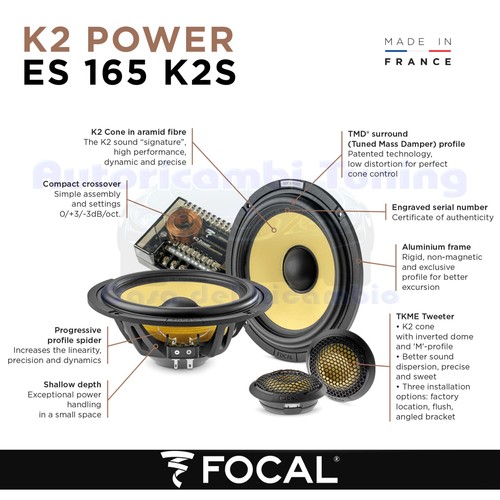 Focal power es165k2s - power,