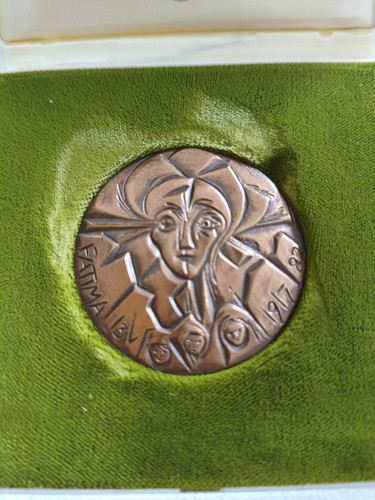 Medaglia pontificia bronzo - medaglia, in