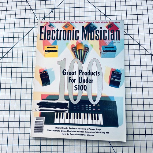 Electronic musician magazine - electronic,