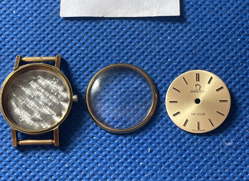 Omega case 511 - 511.213, golden