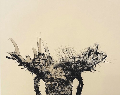 Carlo mattioli albero - albero, 1977