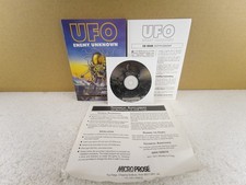 UFO Enemy Unknown PC CD-ROM MicroProse 1994 completo con supplemento manuale RARO