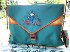 Zaino Borsa Da Scuola Andy Capp Cartella Vintage Anni 70 80