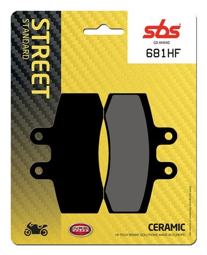 Sbs 681hf pastiglie freno - 681hf,