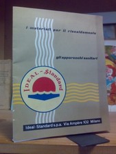 IDEAL STANDARD / Milano -  Catalogo Riscaldamento - Sanitari - 1952
