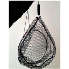 GUADINO A RACCHETTA RETE RUBBER NET  RETE GOMMATA SPINNING TROTA TORRENTE 